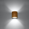 ORBIS - Applique en bois naturel