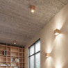 QUAD - Applique en bois naturel