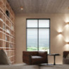 QUAD - Applique en bois naturel