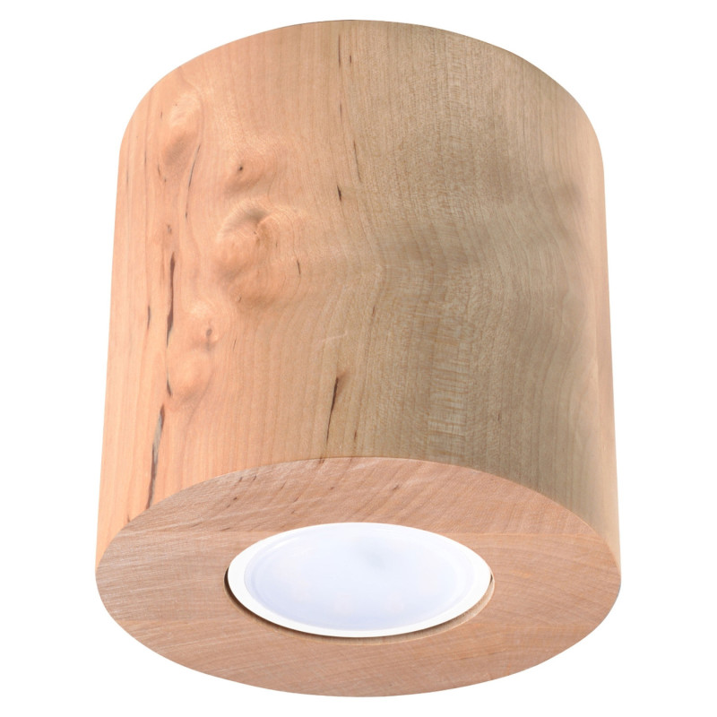 ORBIS - Plafonnier en bois naturel