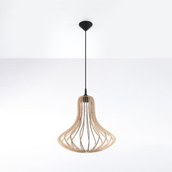 ELZA - Lampe pendante en bois