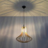 ELZA - Lampe pendante en bois