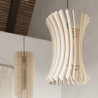ORIANA - Lampe pendante en bois