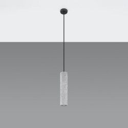 LUVO - Lampe pendante 1 suspension en béton