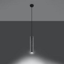 LUVO - Lampe pendante 1 suspension en béton