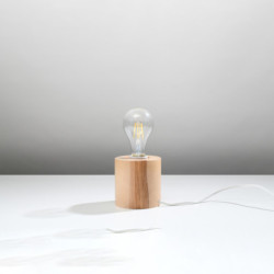 SALGADO - Lampe à poser bois