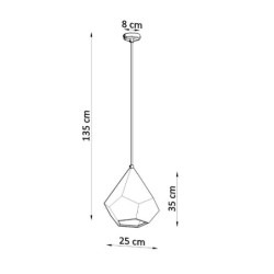 PAVLUS - Lampe pendante en céramique