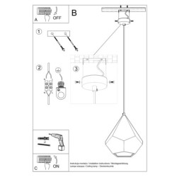 PAVLUS - Lampe pendante en céramique