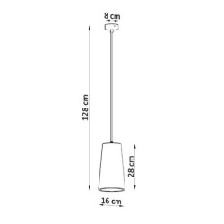 GULCAN - Lampe pendante en céramique