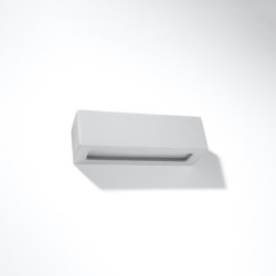 VEGA - Applique en céramique gris