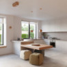 WOODY - Lampe pendante en bois naturel
