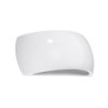 PONTIUS - Applique en céramique vernie finition blanc brillant