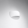 PONTIUS - Applique en céramique vernie finition blanc brillant