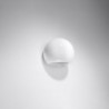 GLOBE - Applique en céramique vernie blanc brillant