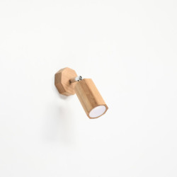 ZEKE - Applique en bois finition chêne