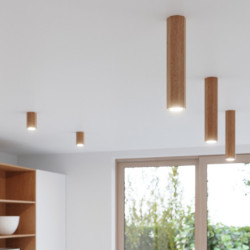 ZEKE - Applique en bois finition chêne