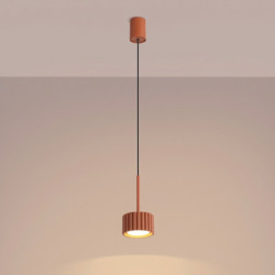 Suspension AURA 1 Ocre Rouge GX53 | Sollux