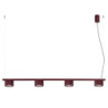 Lustre AURA 4 Bordeaux GX53 | Sollux