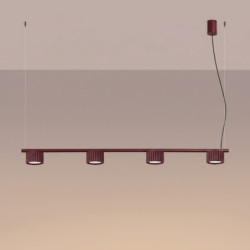 Lustre AURA 4 Bordeaux GX53 | Sollux