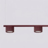 Lustre AURA 4 Bordeaux GX53 | Sollux