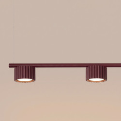 Lustre AURA 4 Bordeaux GX53 | Sollux
