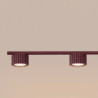 Lustre AURA 4 Bordeaux GX53 | Sollux