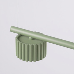 Lustre AURA 4 Sauge GX53 | Sollux