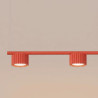 Lustre AURA 4 Rouge GX53 | Sollux