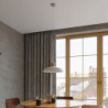 Lampe béton et bois suspendue AFRA