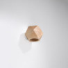 WOODY - Applique en bois naturel