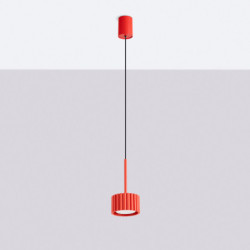 Suspension AURA 1 Rouge GX53 | Sollux