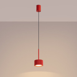 Suspension AURA 1 Rouge GX53 | Sollux