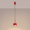 Suspension AURA 1 Rouge GX53 | Sollux