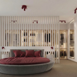 Applique KARBON 20 Bordeaux GU10 | Sollux