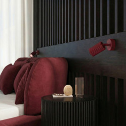 Applique KARBON 20 Bordeaux GU10 | Sollux