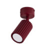 Plafonnier KARBON 1 Bordeaux GU10 | Sollux