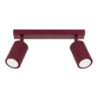 Plafonnier KARBON 2 Bordeaux Sollux | GU10 Design