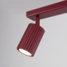 Plafonnier KARBON 2 Bordeaux Sollux | GU10 Design