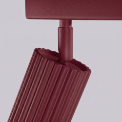 Plafonnier KARBON 6L Bordeaux Sollux | 6 GU10 Design