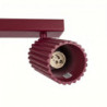 Plafonnier KARBON 6L Bordeaux Sollux | 6 GU10 Design