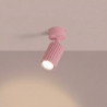 Plafonnier KARBON 1 Rose Sollux | GU10 Design