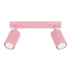 Plafonnier KARBON 2 Rose Sollux | GU10 Design