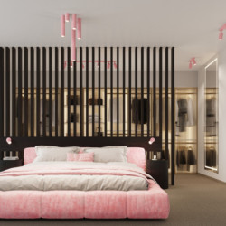 Plafonnier KARBON 2 Rose Sollux | GU10 Design