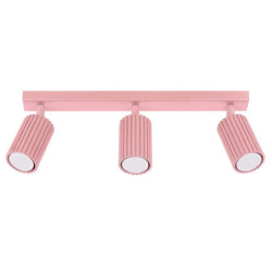 Plafonnier KARBON 3L Rose Sollux | 3 GU10 Design