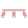 Plafonnier KARBON 3L Rose Sollux | 3 GU10 Design