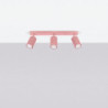 Plafonnier KARBON 3L Rose Sollux | 3 GU10 Design