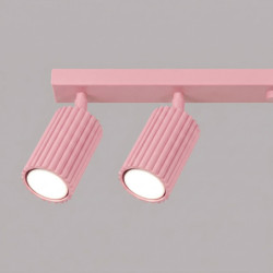 Plafonnier KARBON 6L Rose Sollux | 6 GU10 Design