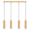 Suspension KARBON 4L Doré Sollux | 4 GU10 Design