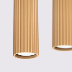 Suspension KARBON 4L Doré Sollux | 4 GU10 Design
