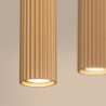 Suspension KARBON 4L Doré Sollux | 4 GU10 Design